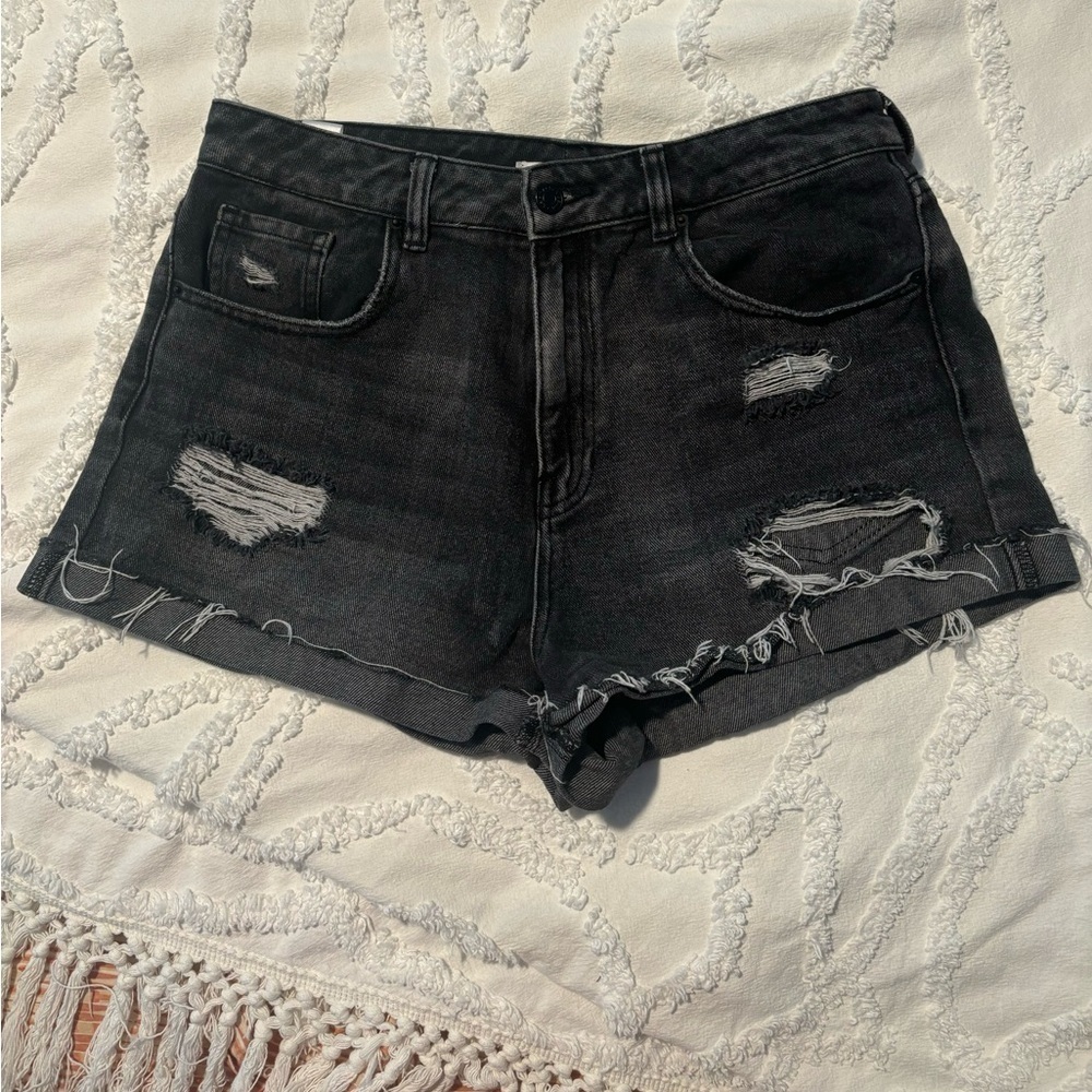 Pacsun Black Jean Shorts